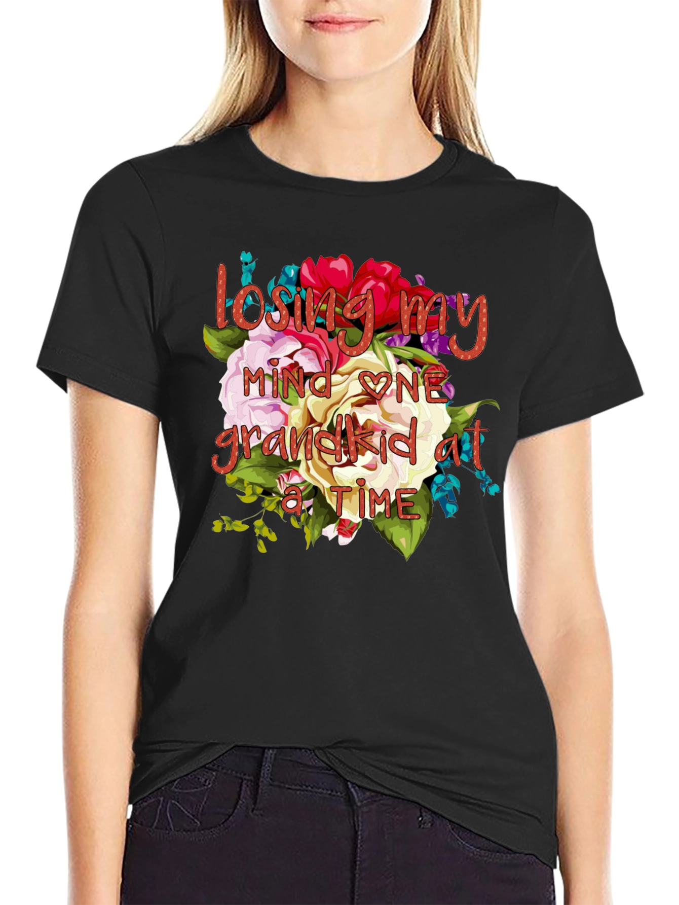 Losing My Mind One Grandkid at a Time T-Shirt