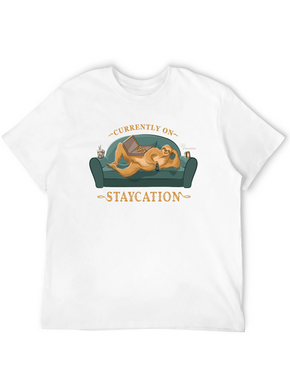 Staycation Mode Sloth T-Shirt