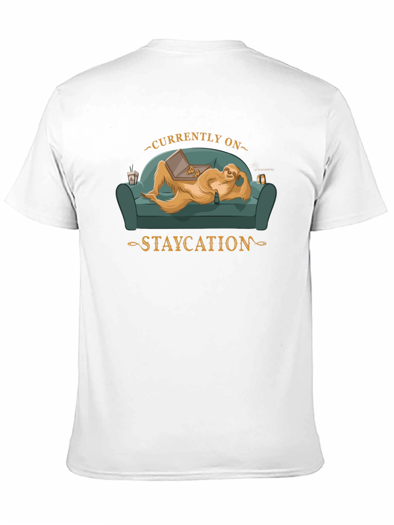 Staycation Mode Sloth T-Shirt