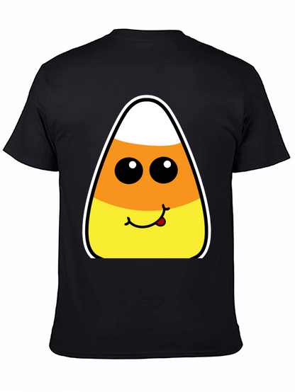 Candy Corn Face Halloween T-Shirt