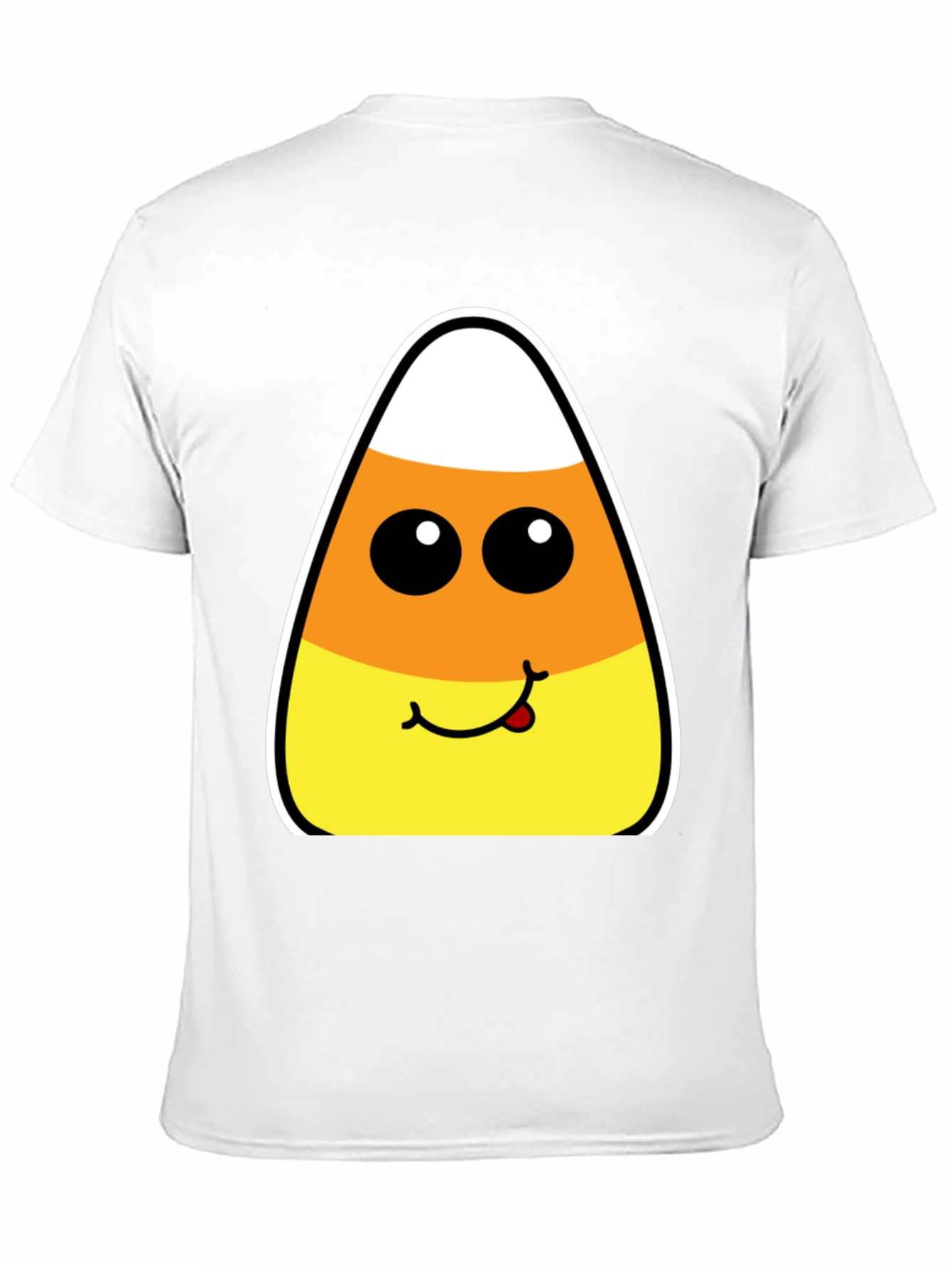 Candy Corn Face Halloween T-Shirt