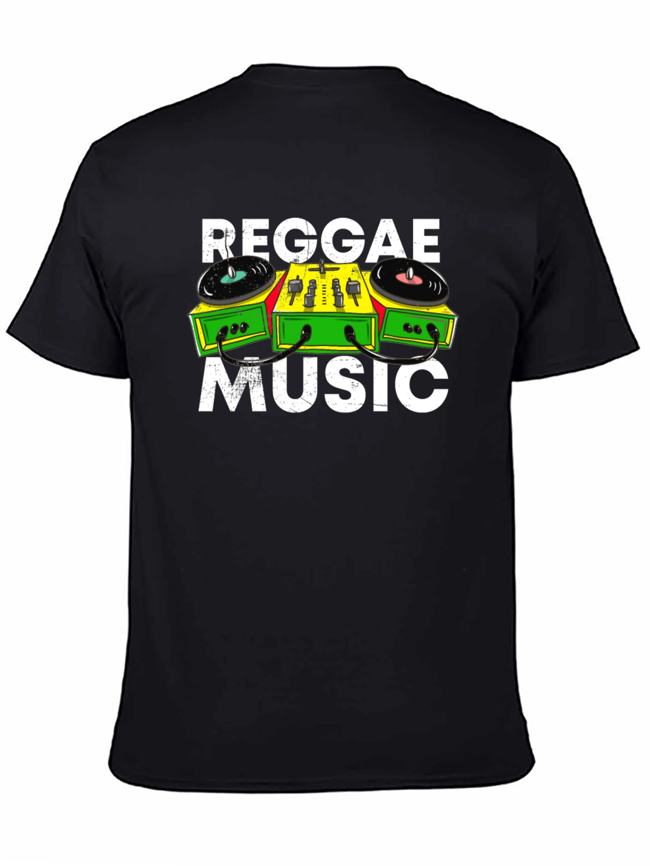 Reggae Music T-Shirt DJ Mixer Graphic Tee
