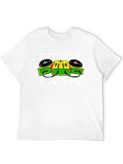 Reggae Music T-Shirt DJ Mixer Graphic Tee