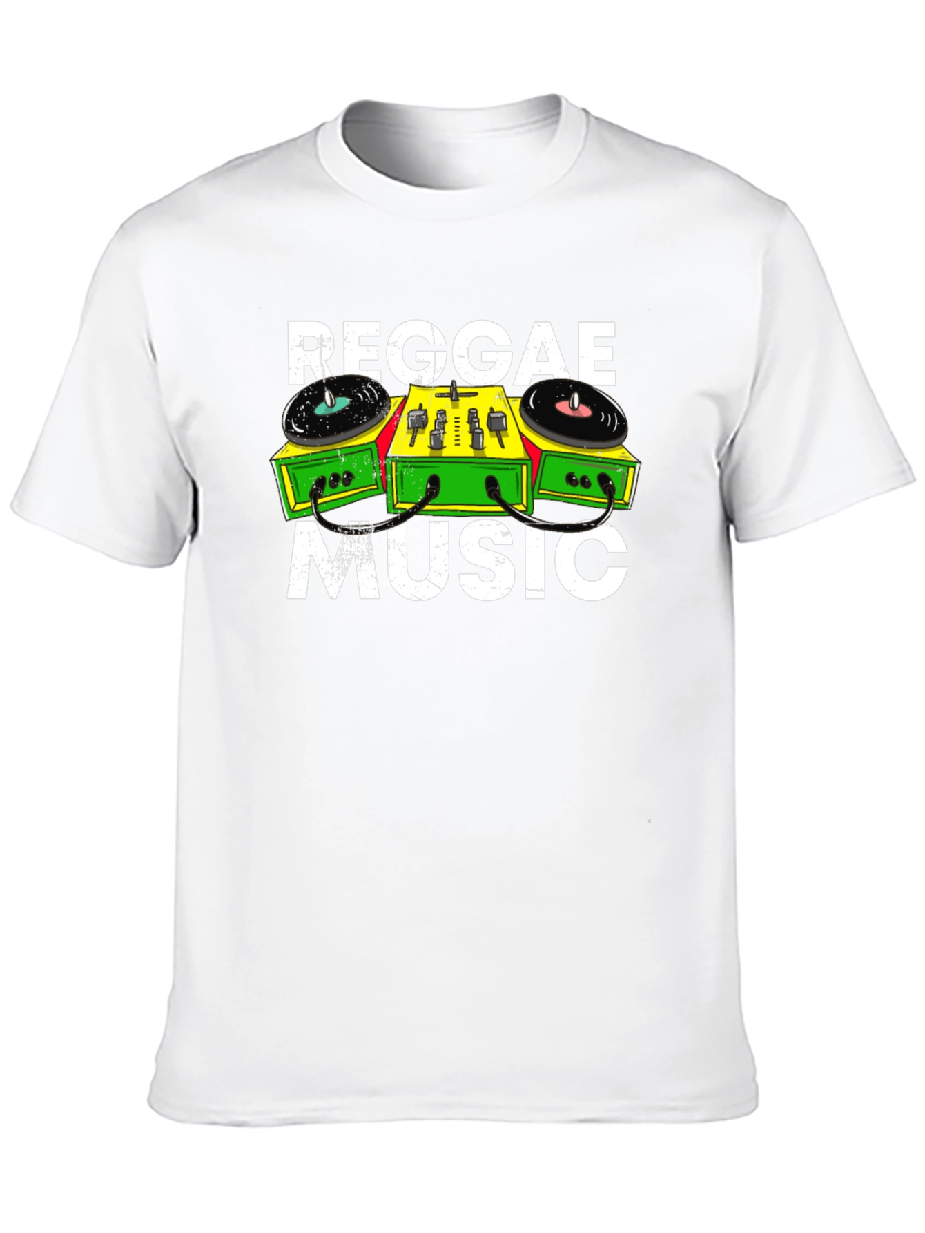 Reggae Music T-Shirt DJ Mixer Graphic Tee
