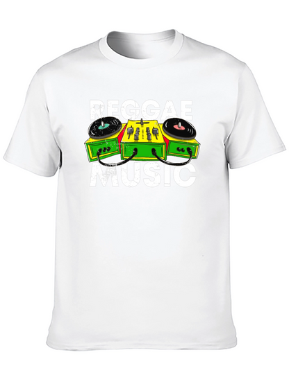 Reggae Music T-Shirt DJ Mixer Graphic Tee