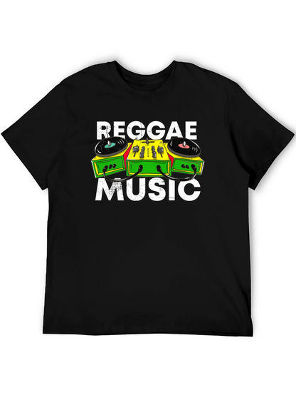 Reggae Music T-Shirt DJ Mixer Graphic Tee