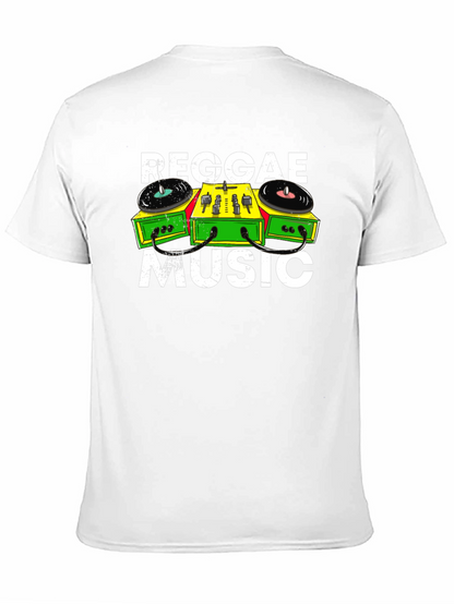 Reggae Music T-Shirt DJ Mixer Graphic Tee