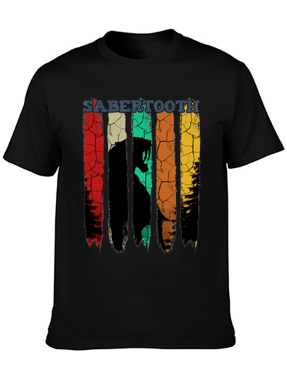 Sabertooth Retro T-Shirt