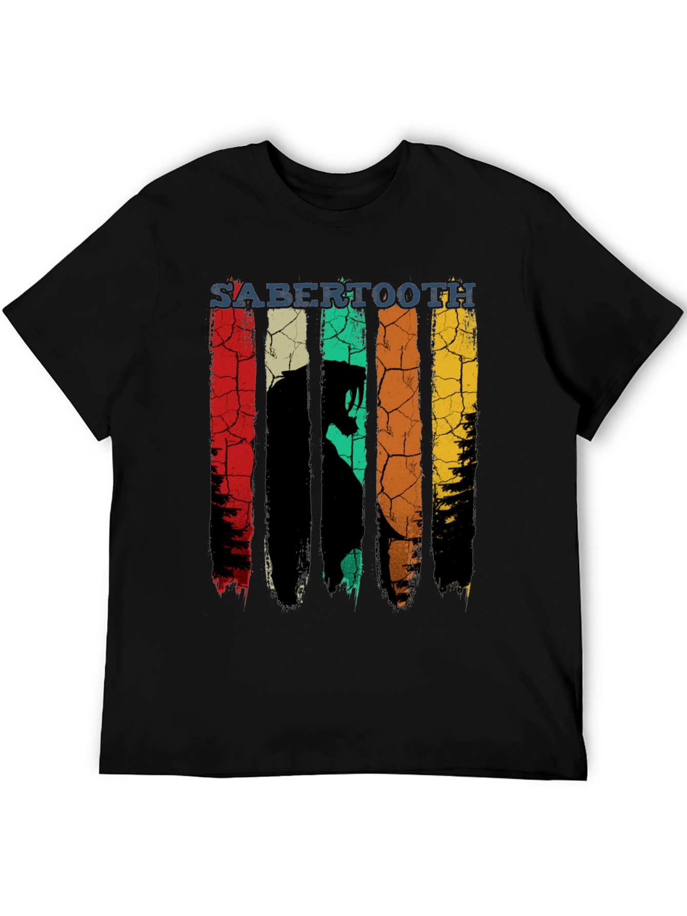 Sabertooth Retro T-Shirt