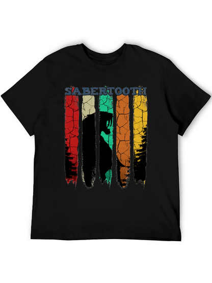 Sabertooth Retro T-Shirt