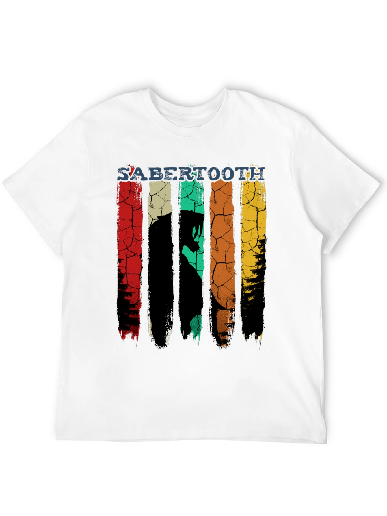Sabertooth Retro T-Shirt