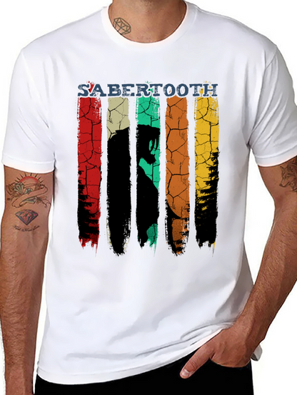 Sabertooth Retro T-Shirt