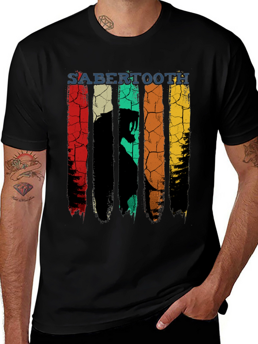 Sabertooth Retro T-Shirt