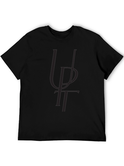 Black Graphic Tee - UPTT Print