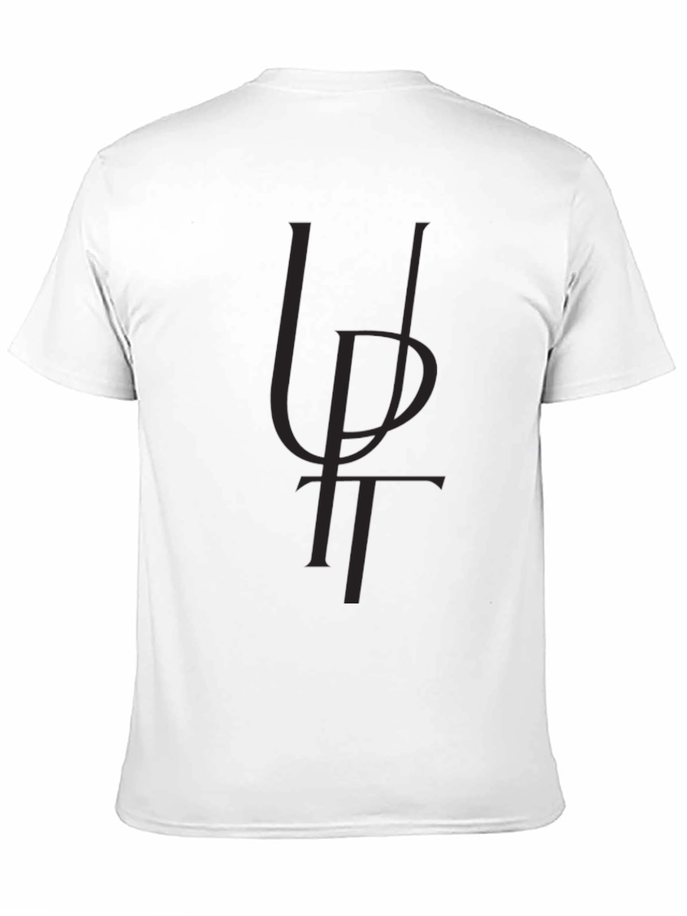 Black Graphic Tee - UPTT Print