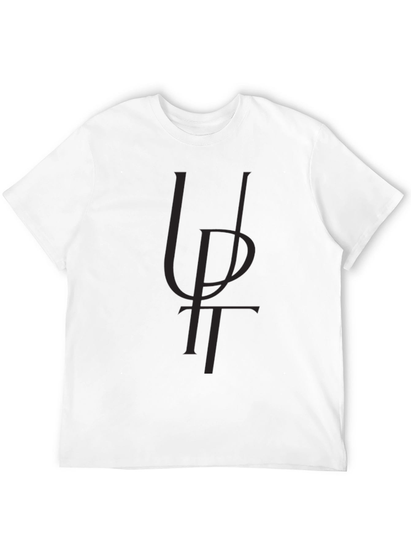 Black Graphic Tee - UPTT Print