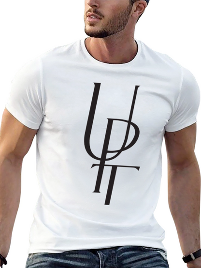 Black Graphic Tee - UPTT Print
