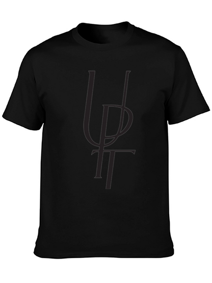 Black Graphic Tee - UPTT Print