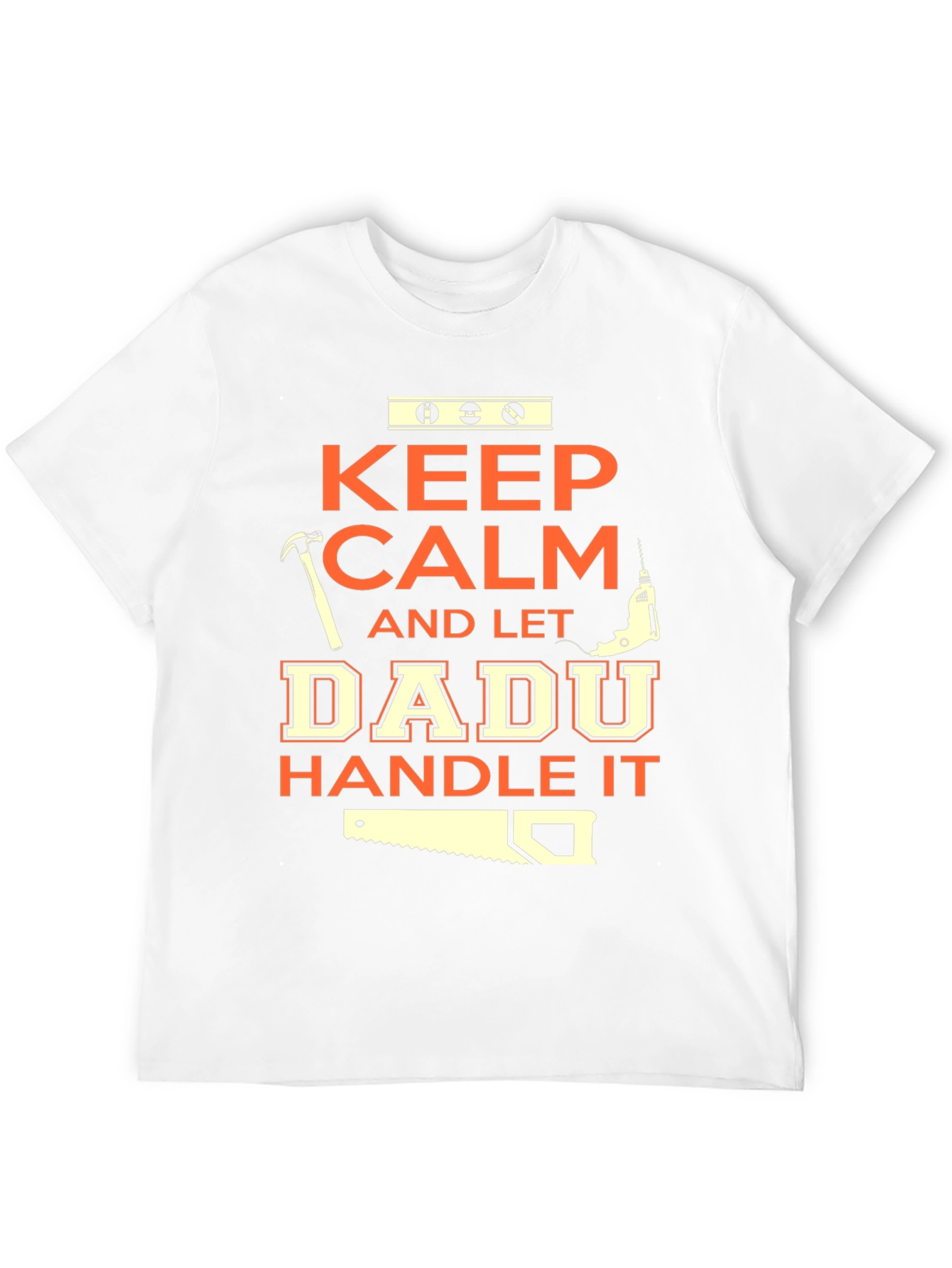 Keep Calm Dadu Handle It Black T-Shirt