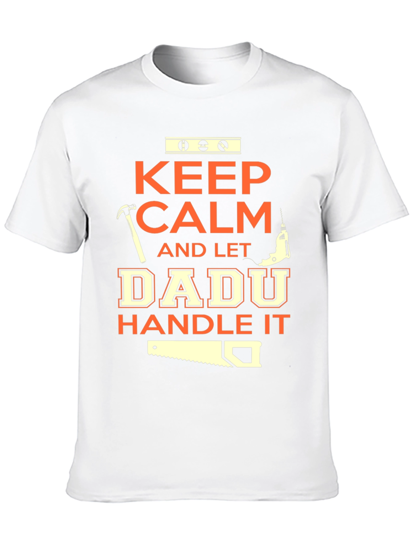 Keep Calm Dadu Handle It Black T-Shirt