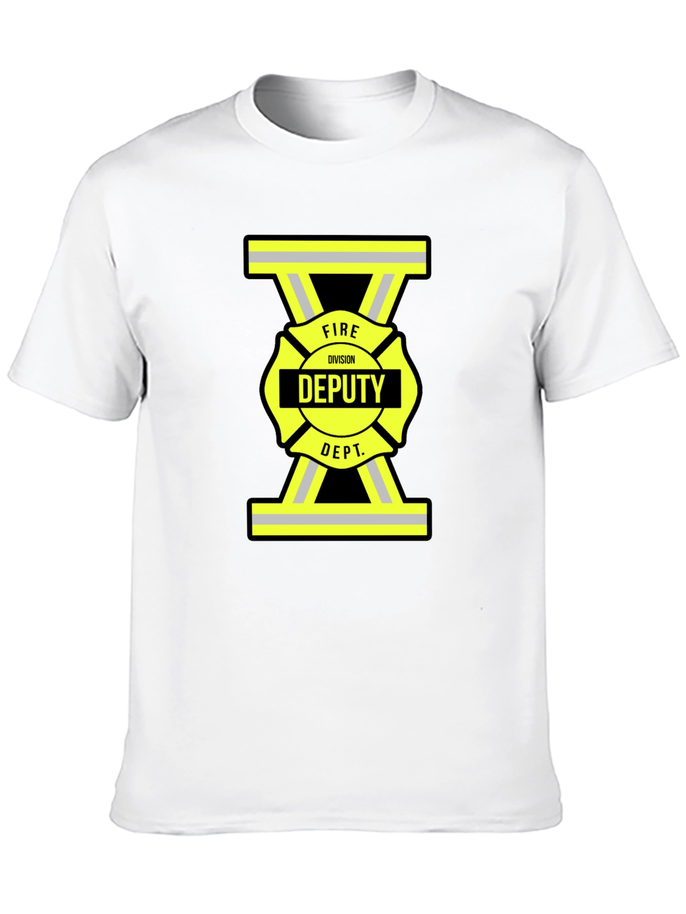 Fire Deputy T-Shirt - Black Cotton Tee