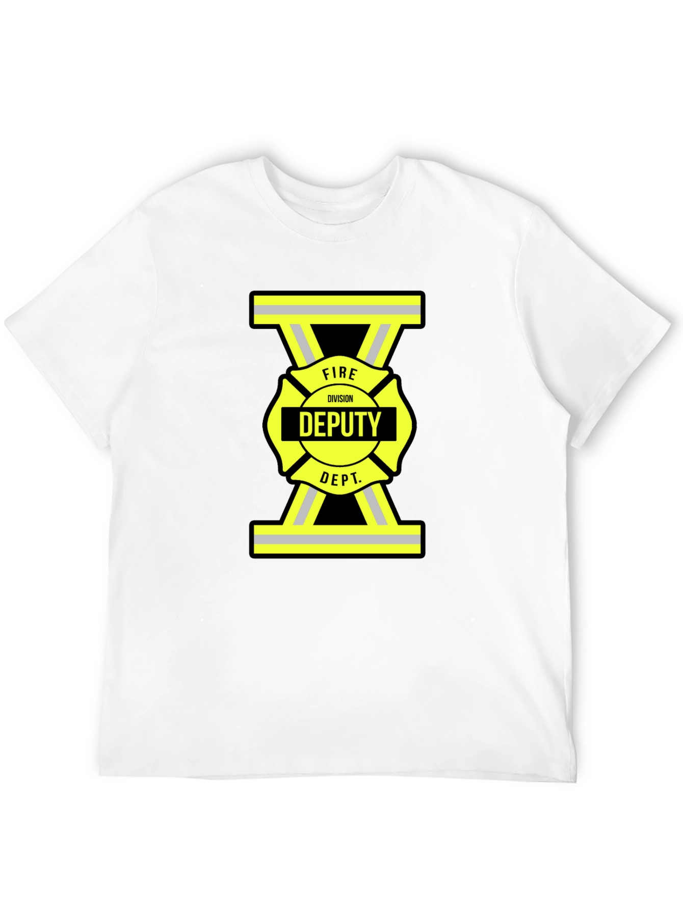 Fire Deputy T-Shirt - Black Cotton Tee