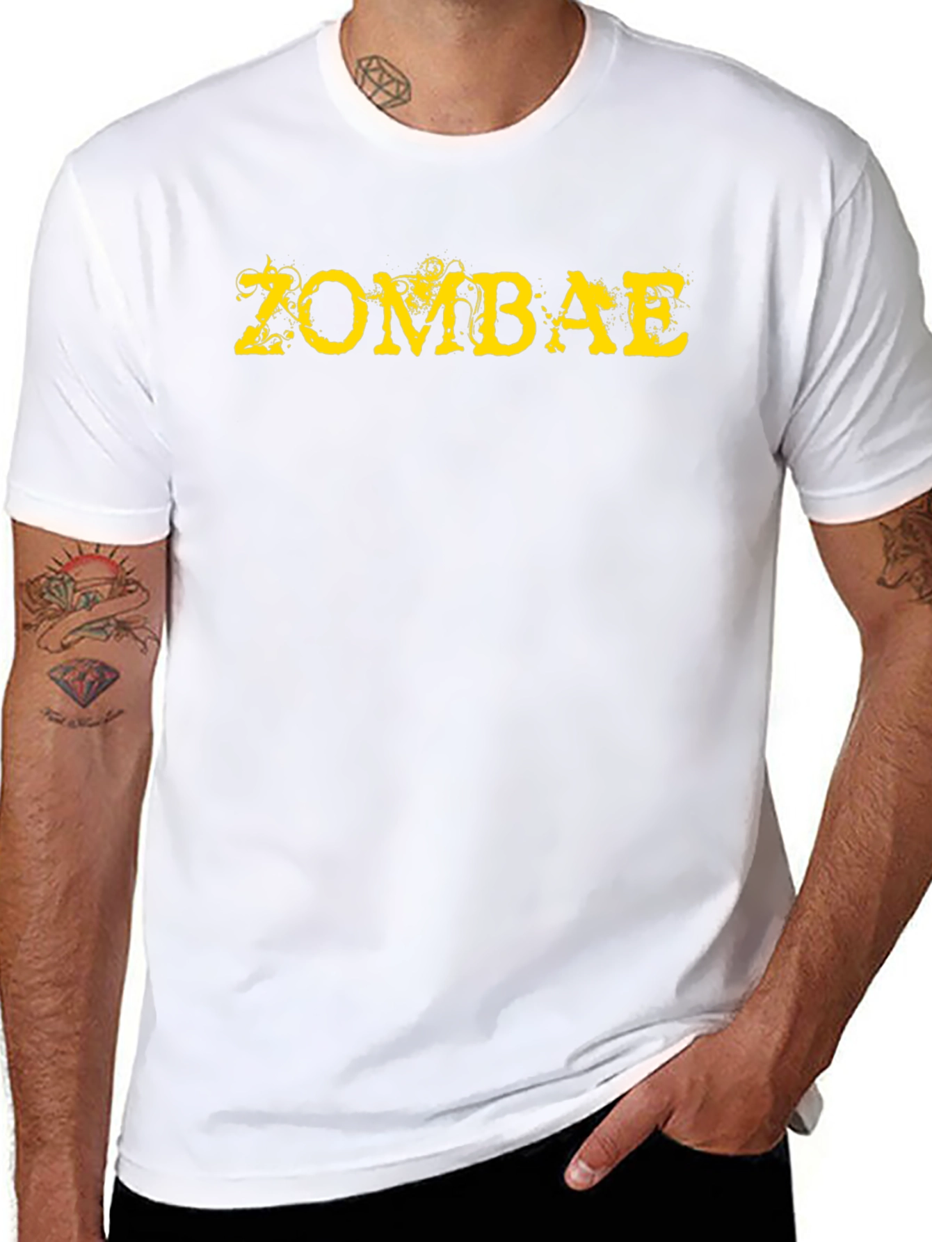 Zombae Graphic Tee - Mens Black T-Shirt