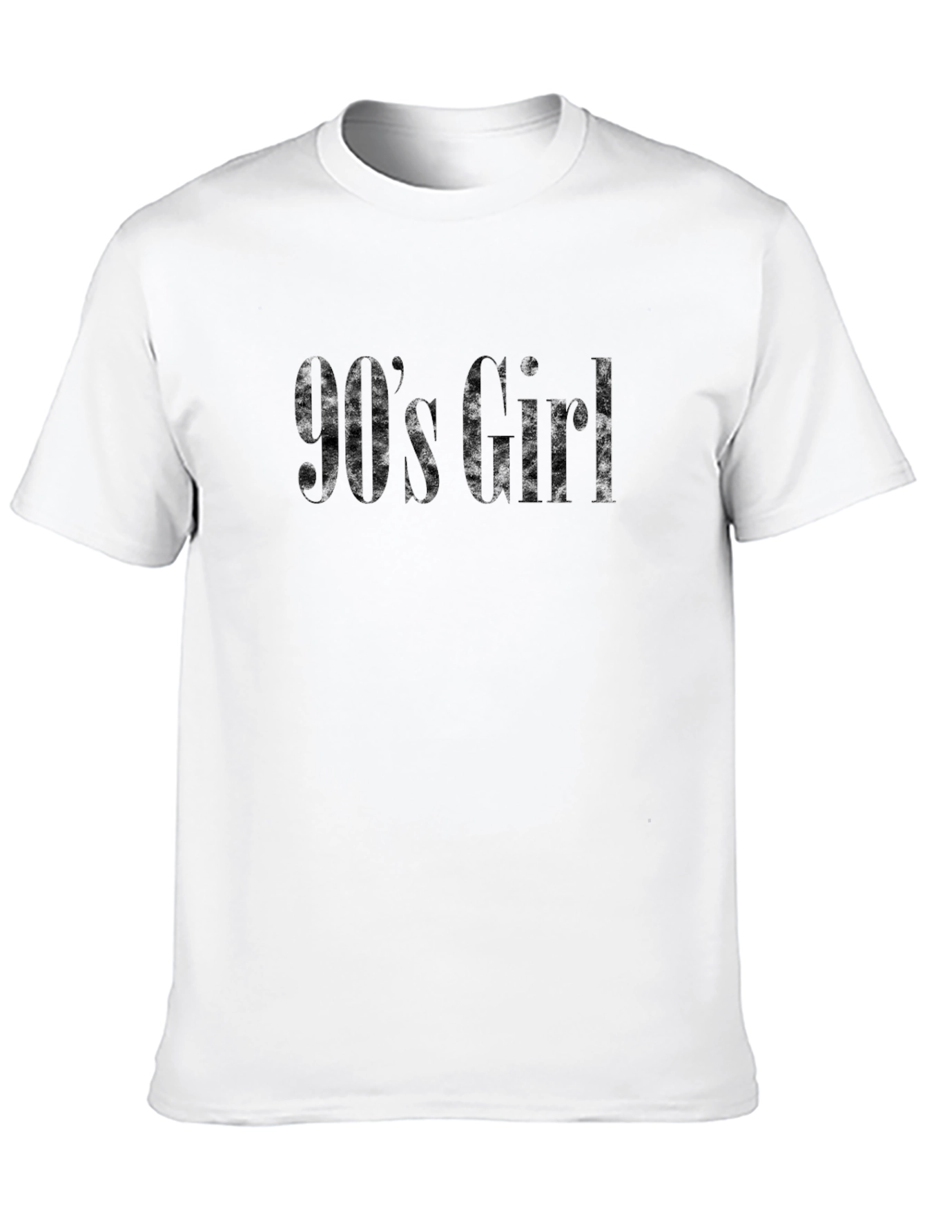90s Girl Black Graphic Tee