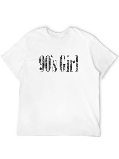 90s Girl Black Graphic Tee