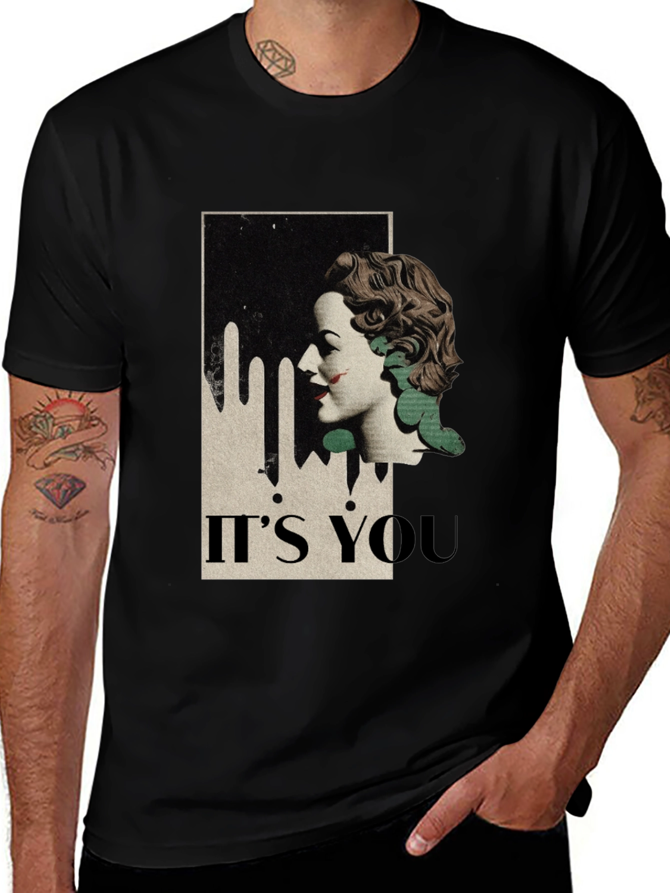 Retro Woman T-Shirt - Its You Graphic Tee