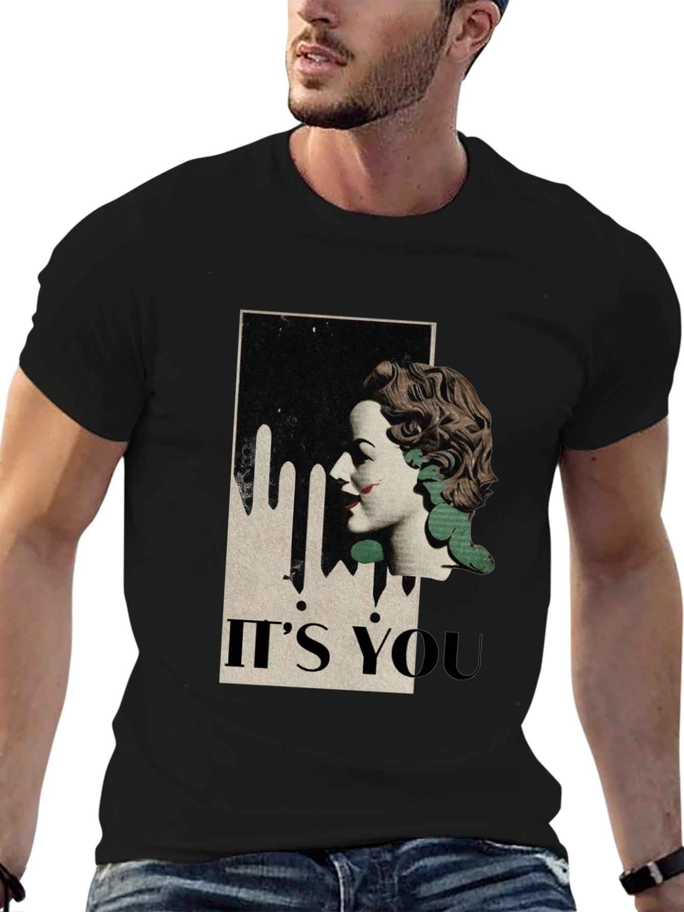 Retro Woman T-Shirt - Its You Graphic Tee
