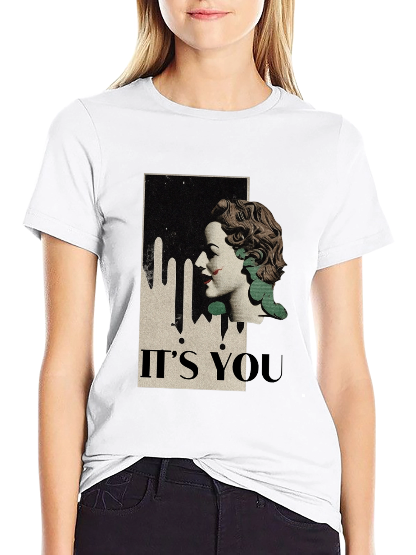 Retro Woman T-Shirt - Its You Graphic Tee
