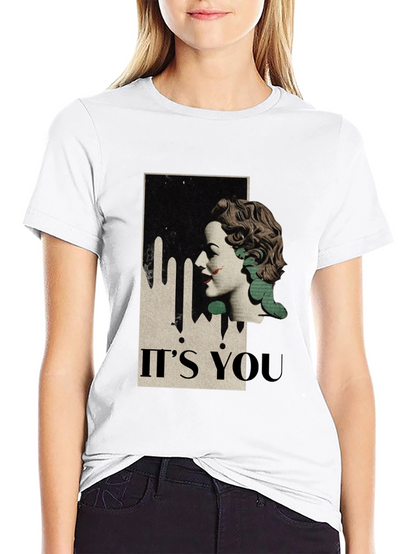 Retro Woman T-Shirt - Its You Graphic Tee