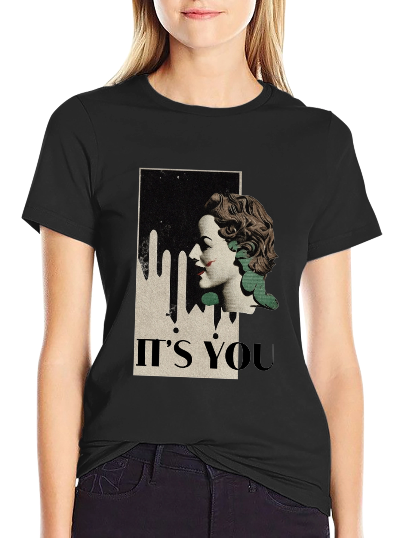 Retro Woman T-Shirt - Its You Graphic Tee