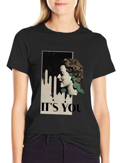 Retro Woman T-Shirt - Its You Graphic Tee