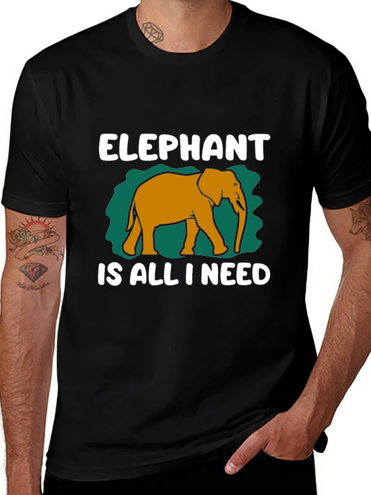 Elephant Is All I Need Graphic Tee