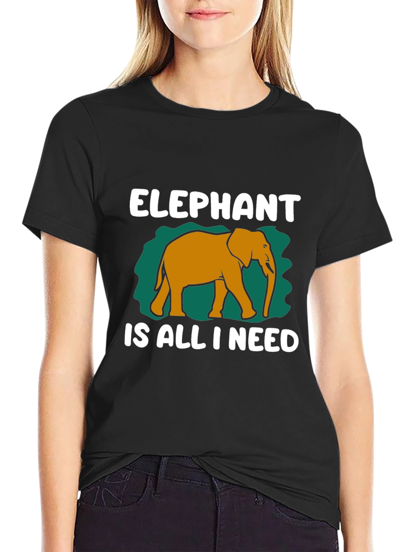 Elephant Is All I Need Graphic Tee