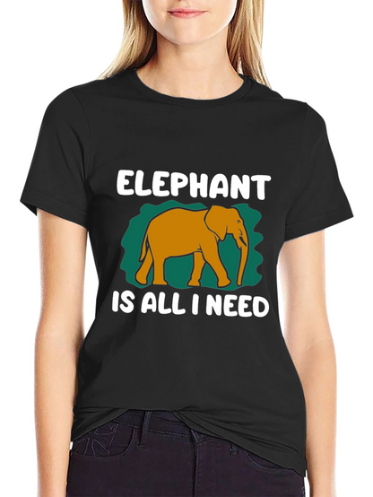 Elephant Is All I Need Graphic Tee