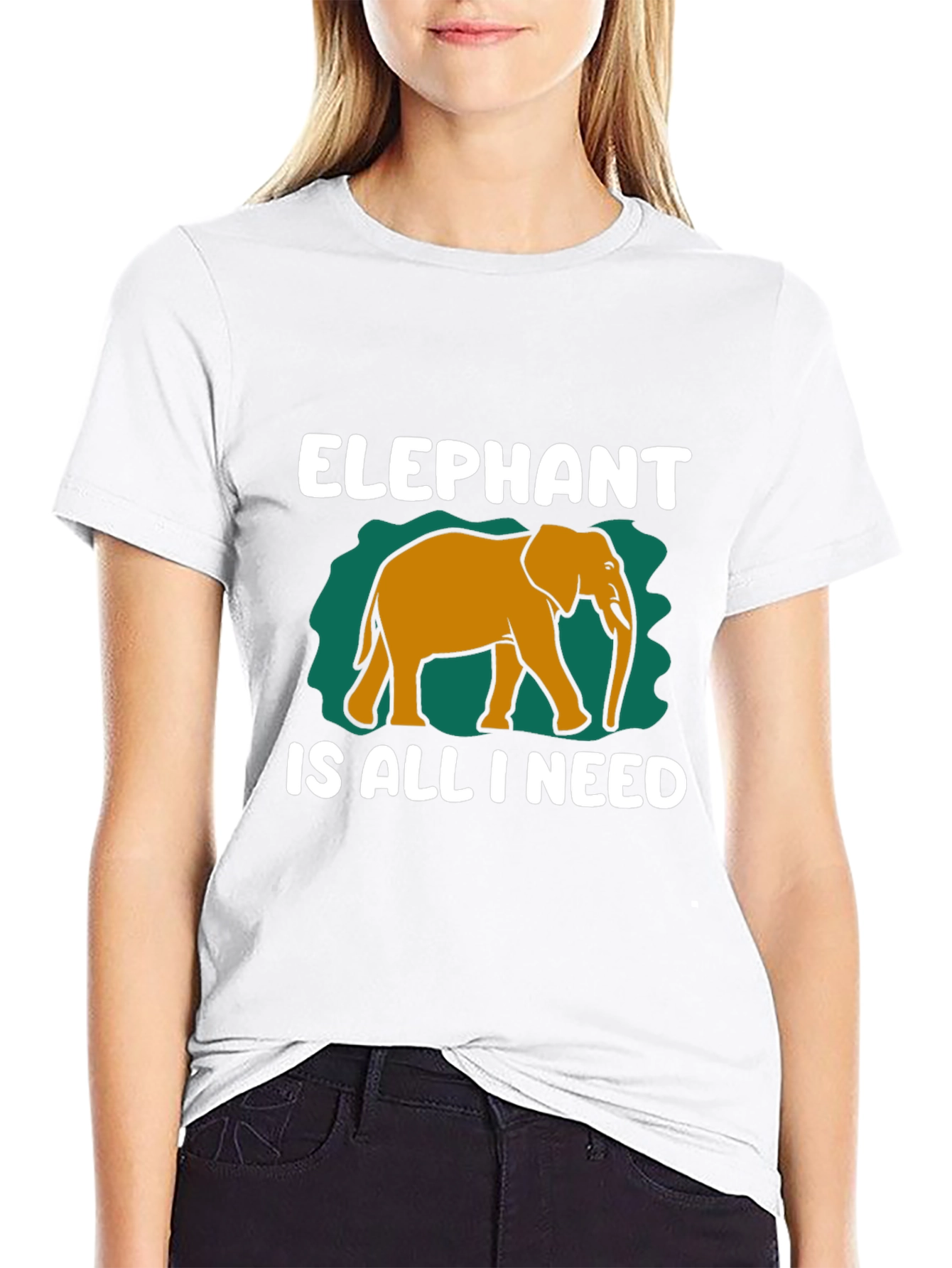 Elephant Is All I Need Graphic Tee