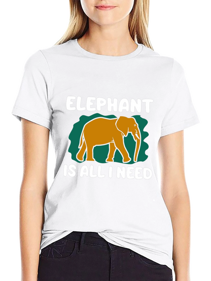 Elephant Is All I Need Graphic Tee