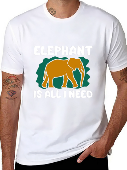 Elephant Is All I Need Graphic Tee