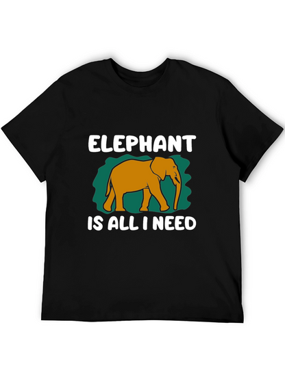 Elephant Is All I Need Graphic Tee