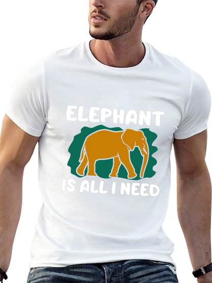 Elephant Is All I Need Graphic Tee