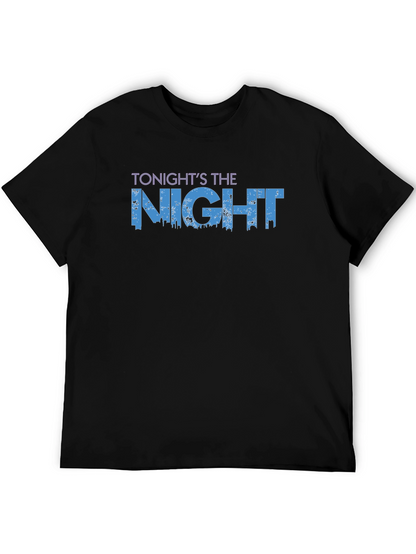 Tonights The Night Graphic T-Shirt - Black