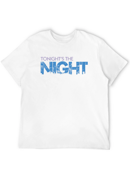 Tonights The Night Graphic T-Shirt - Black