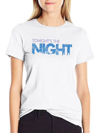 Tonights The Night Graphic T-Shirt - Black