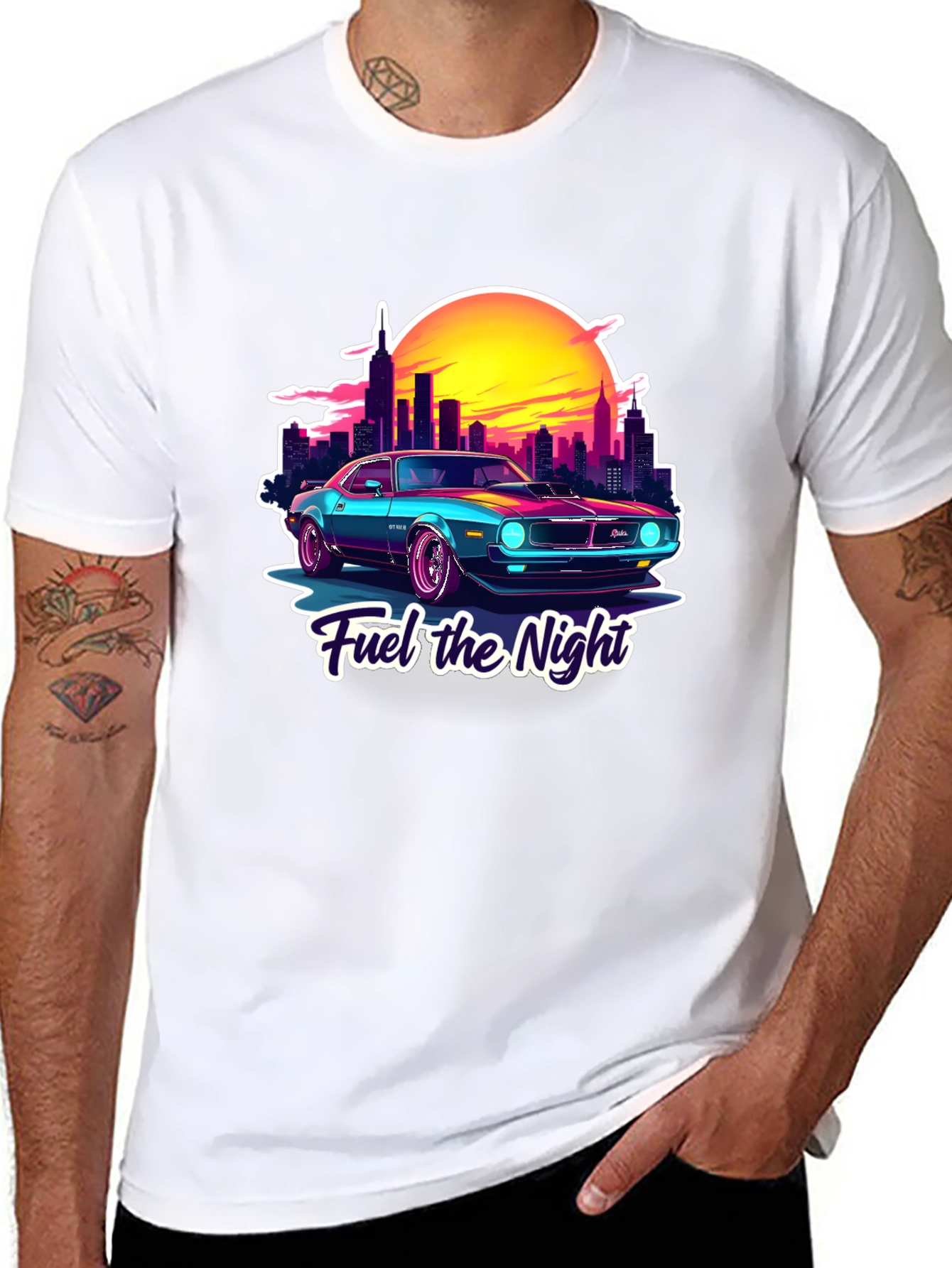 Fuel the Night Graphic T-Shirt