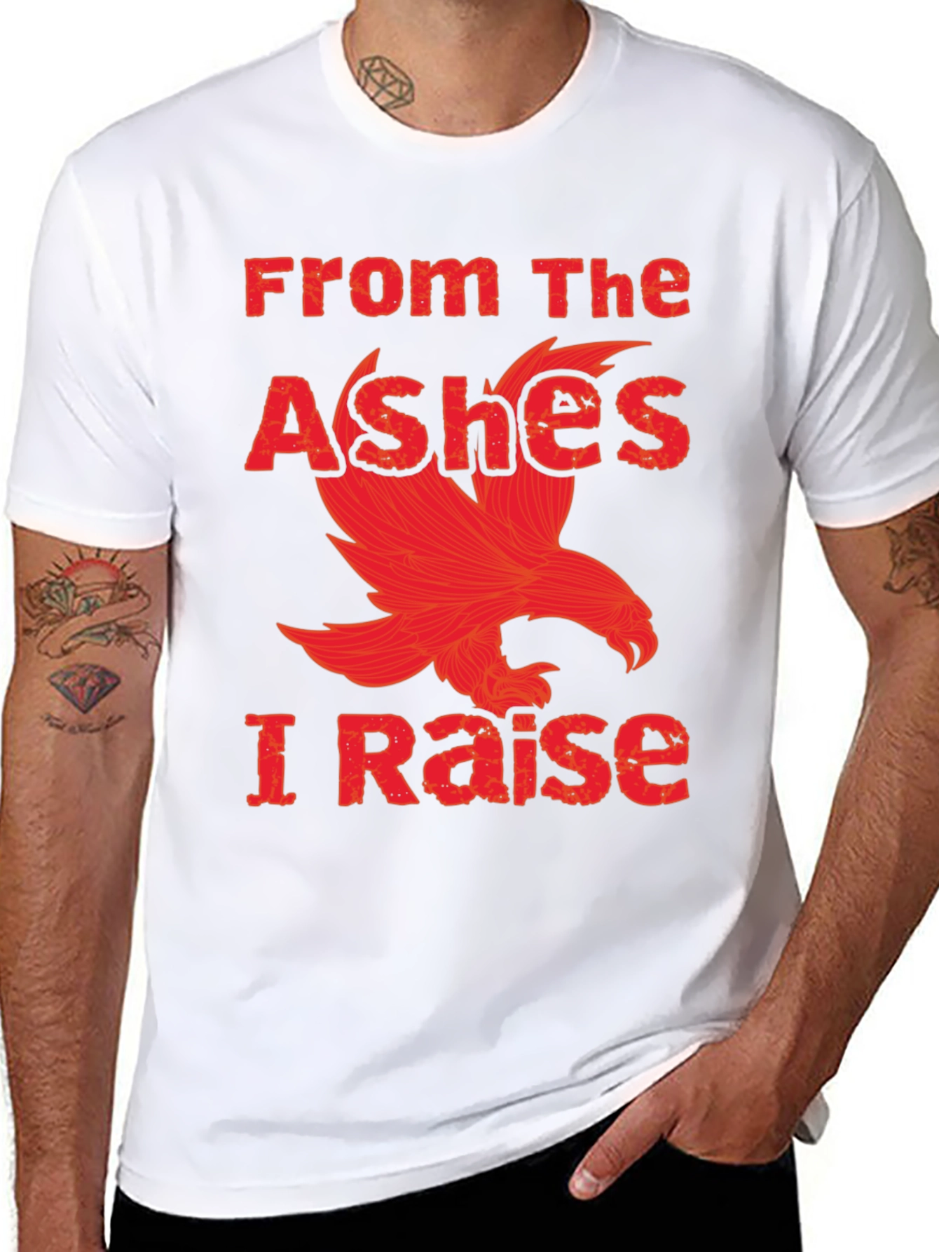 From the Ashes I Rise Graphic Tee