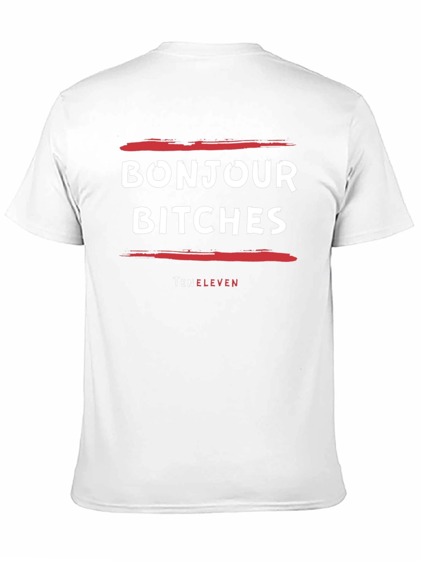 Bonjour Bitches Graphic Tee - Unisex Black T-Shirt
