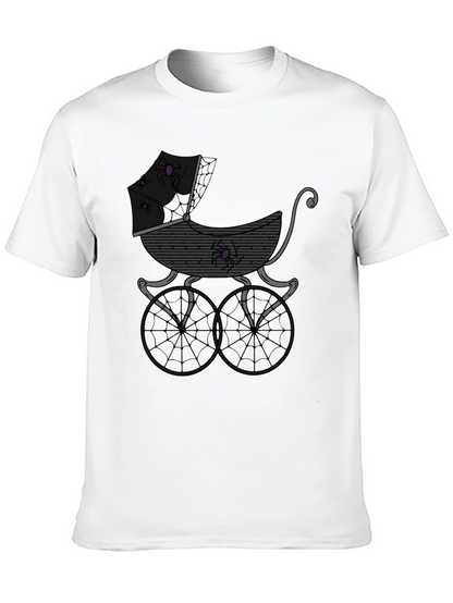 Spooky Spider Baby Carriage T-Shirt